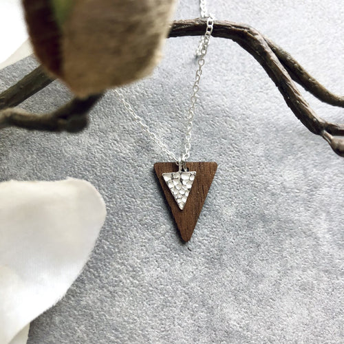 Kette Blattspitze 925 silber