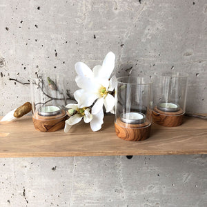 Windlicht Olive